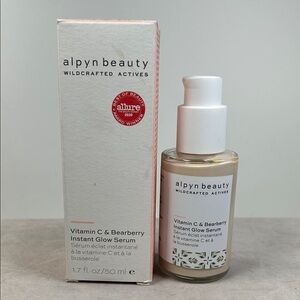 Alpyn beauty Vitamin C & Bearberry Instant Glow Serum - 1.7 fl oz